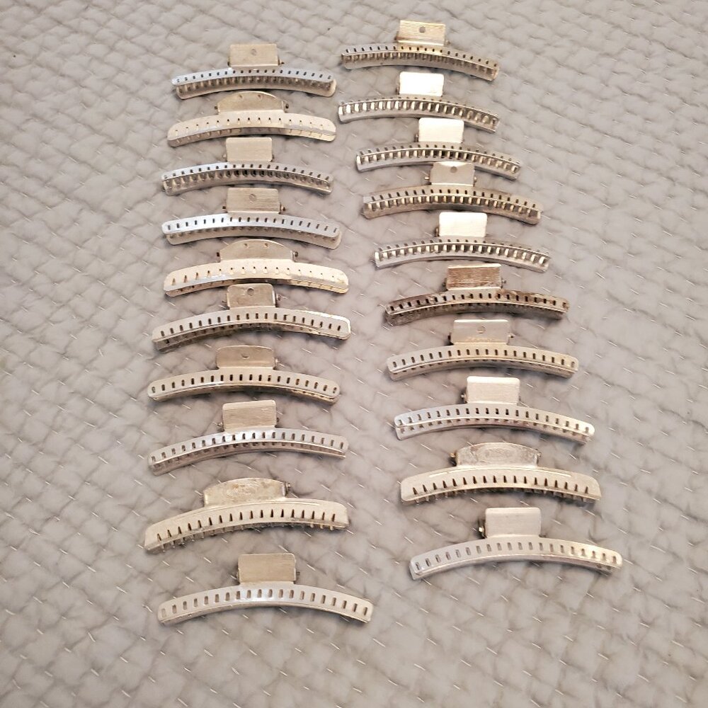 HAIR CLIPS TO BE USED ON 1920'S TO 1940'S HAIR STYLES